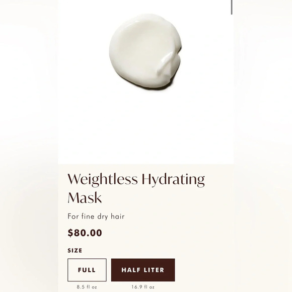 Moroccanoil Weightless Hydrating Mask For fine dry hair XL 1/2L 500mls - Picture 3 of 4